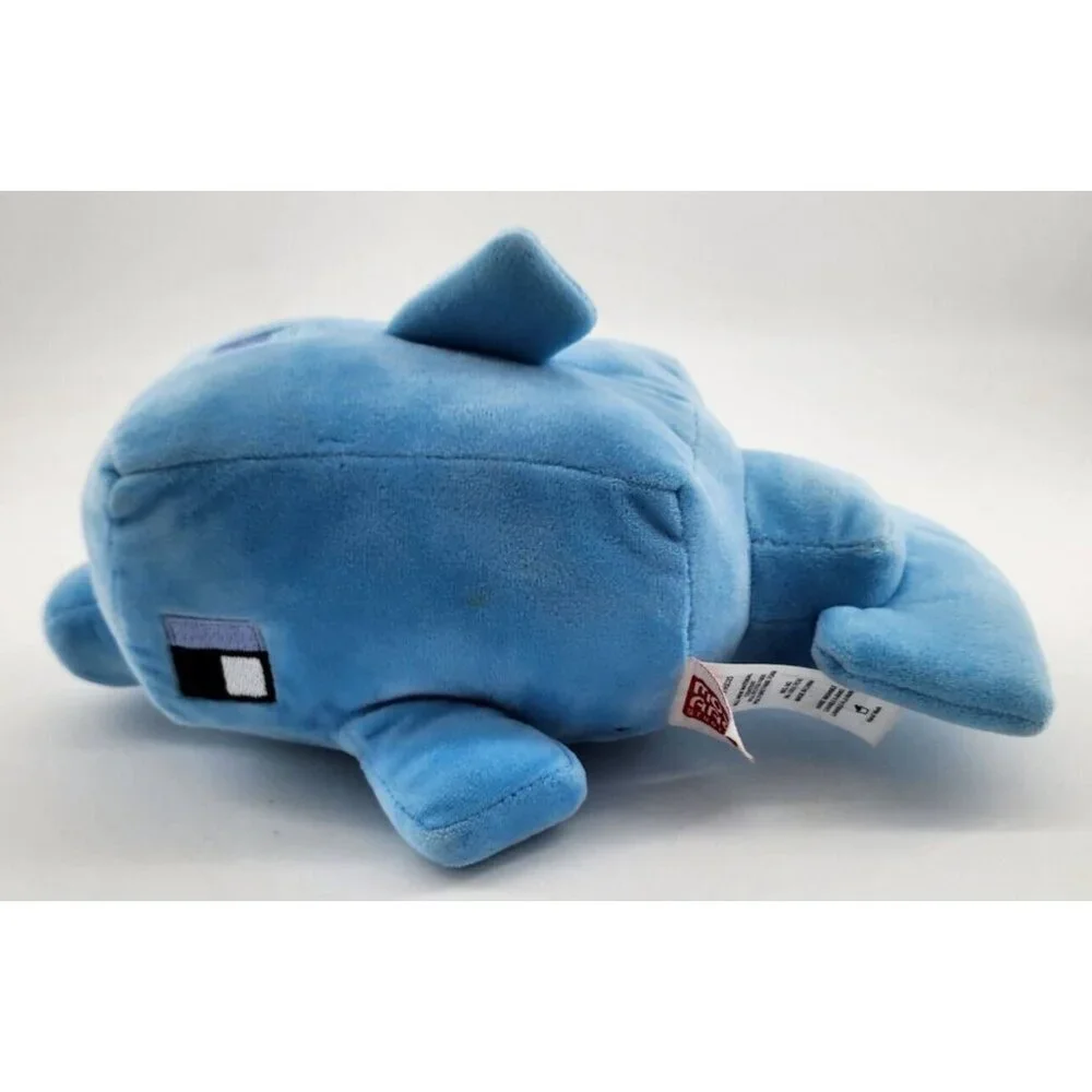 Minecraft Blue Dolphin Plush‎ Stuffed Animal Mojang Mattel 2022